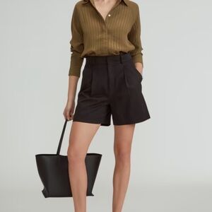 Everlane Black Draper Shorts